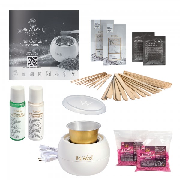ITALWAX Solo Glowax kit, depilation for face