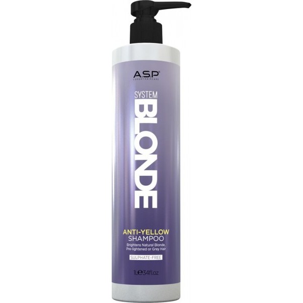 SYSTEM BLONDE Anti-yellow shampoo , 1000ml